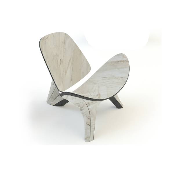 Zaha Hadid Lapella Marble Chair