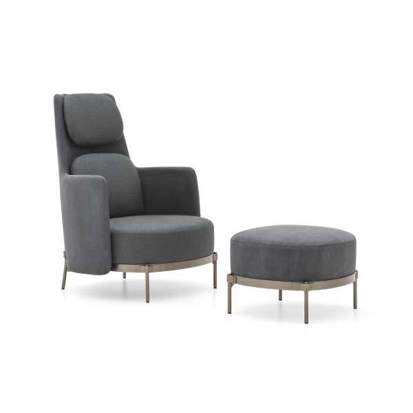 Nendo Tape High Back Armchair