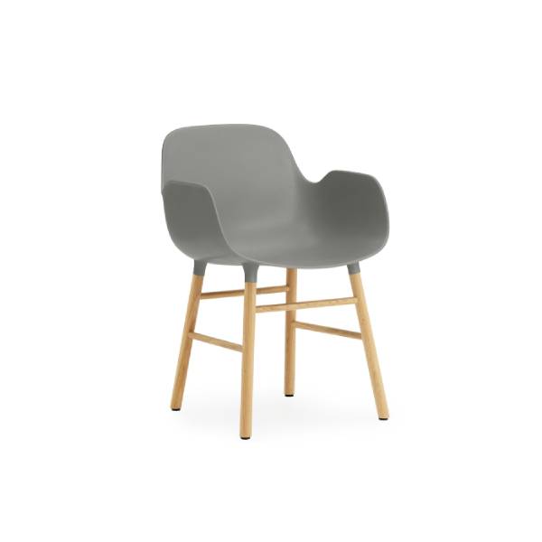 Simon Legald Normann Copenhagen Form Armchair Wooden Legs