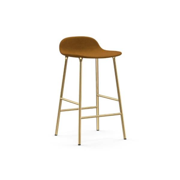 Simon Legald Normann Copenhagen Form Barstool Metal Legs
