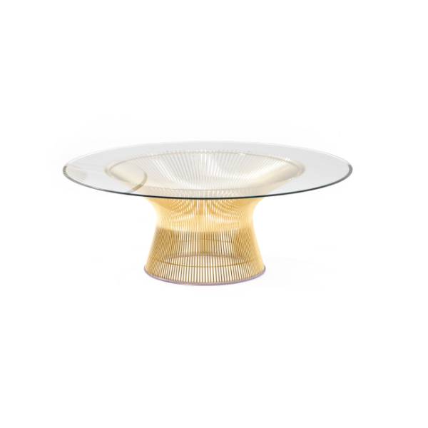 Warren Platner Knoll Platner Coffee Table Gold