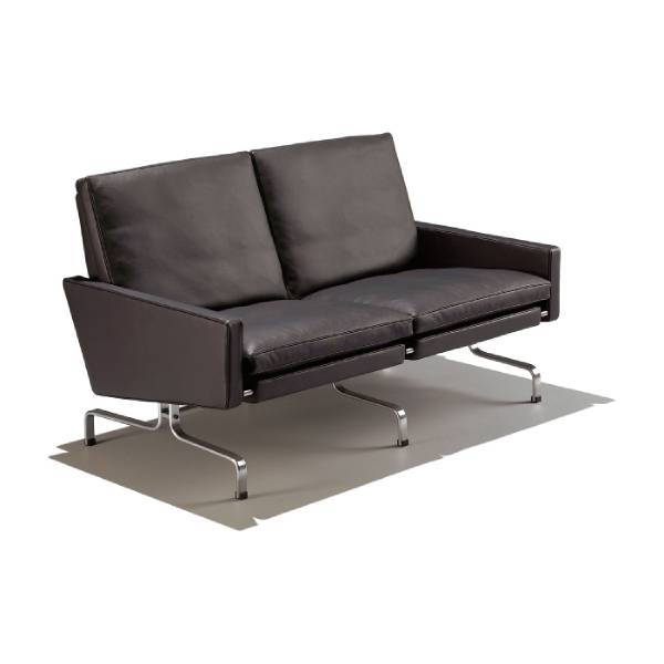 Poul Kjaerholm Fritz Hansen PK31 Sofa 2S