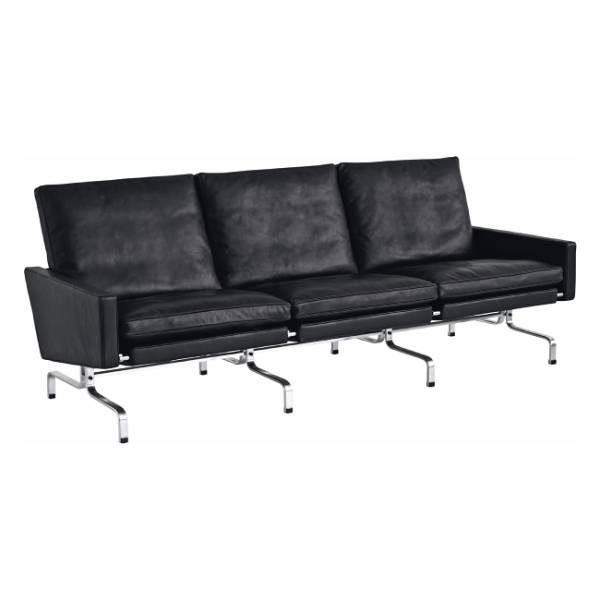 Poul Kjaerholm Fritz Hansen PK31 Sofa 3S