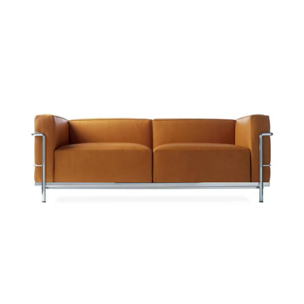 Le Corbusier Cassina LC3 2s Sofa