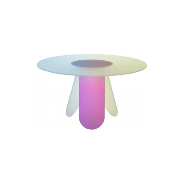 Patricia Urquiola Glas Italia Shimmer Round Dining Table