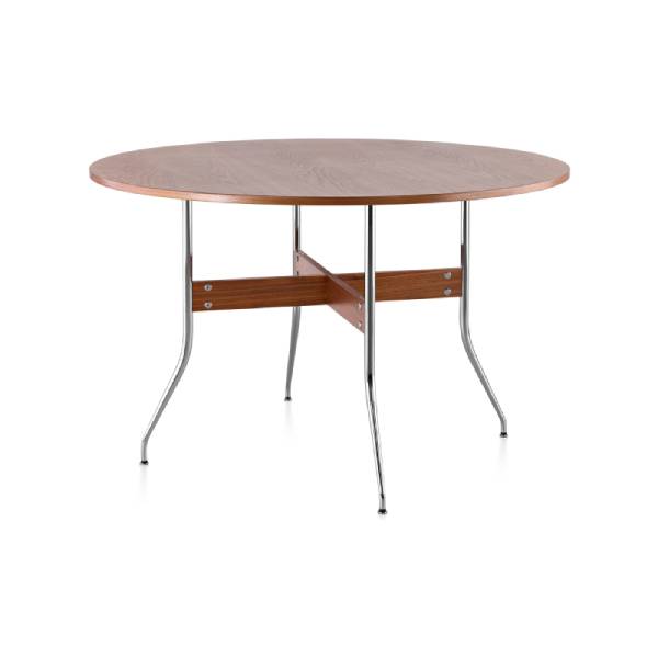 George Nelson Herman Miller Swag Leg Round Table