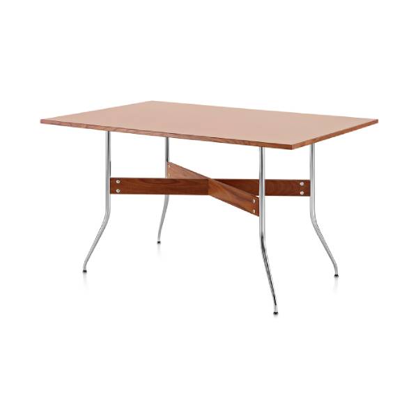 George Nelson Herman Miller Swag Leg Rectangular Table