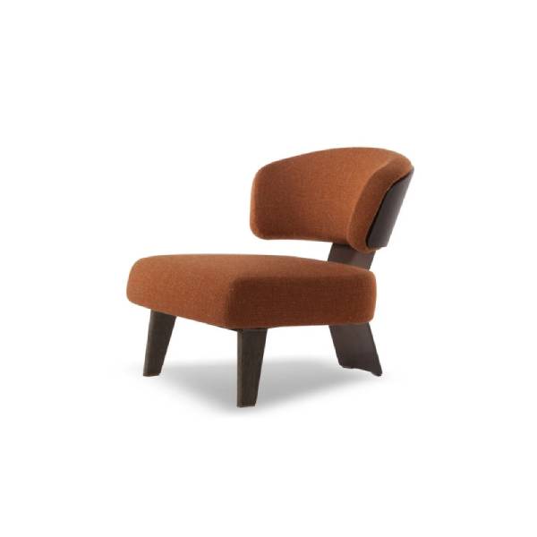 Rodolfo Dordoni Minotti Reeves Wood Chair