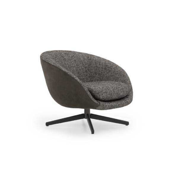 Rodolfo Dordoni Minotti Russell Lounge Chair