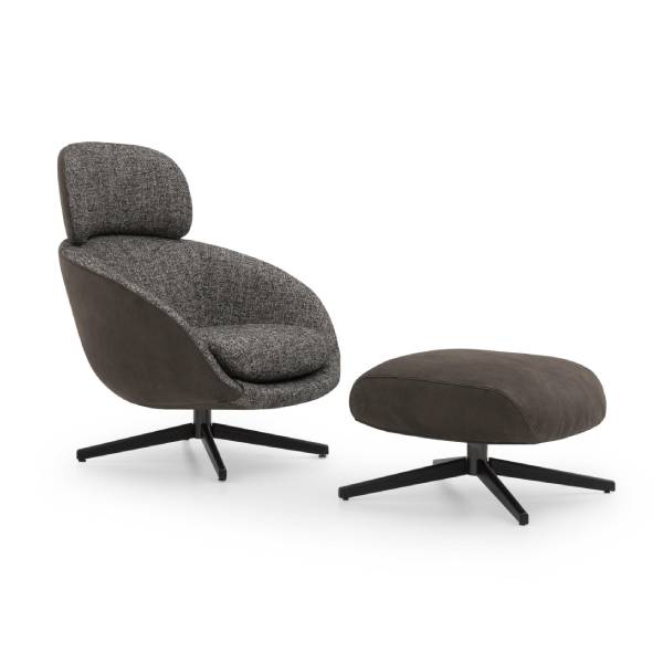 Rodolfo Dordoni Minotti Russell High Back Chair