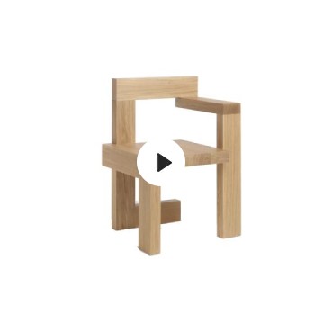 Gerrit Thomas Rietveld Steltman Chair