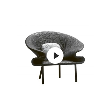 Front Moroso Doodle Armchair
