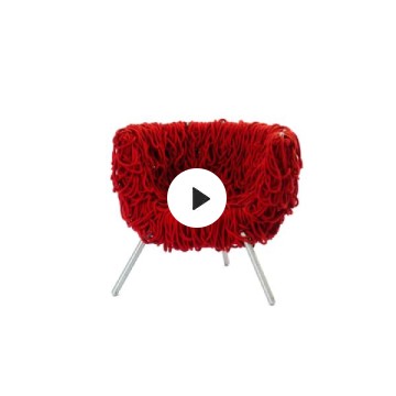 Campana Brothers Edra Vermelha Rope Armchair