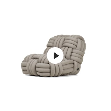 Nika Zupanc Moooi Knitty Lounge Chair